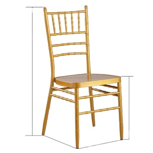 Düğün Sandalyesi Toptan Satış İstiflenebilir Etkinlik Mobilyası Minderli <span class=keywords><strong>Chiavari</strong></span> Sandalye - Product Image 3