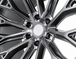 Jantes Chrome Billet Special Design Floater Dub compatibles avec Golf 5, pneus tout-terrain et accessoires de roues de voiture - Product Image 4