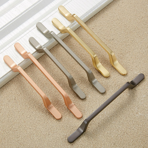 Diyin Furniture Handle T-Shaped Zinc Alloy Minimalist Cabinet Door Hardware Durable Modern Design - Product Image 1