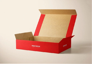 صندوق أحذية وصندوق تخزين مموج، منظم متين قابل للتكديس للخزانة، حاوية كرتونية مطبوعة بشعار مخصص - Product Image 3