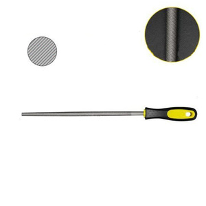 8&quot;(200mm) <strong>File</strong> Steel <strong>File</strong> Round <strong>File</strong> With Comfortable Rubber Grip Handle - Product Image 3