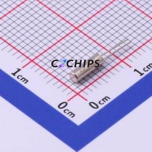 26-32.768-12.5-10/A Crystal (Passive) DT-26 Crystal Oscillator Through Hole Crystal Oscillator 32.768kHz 10ppm 12.5pF - Product Image 1