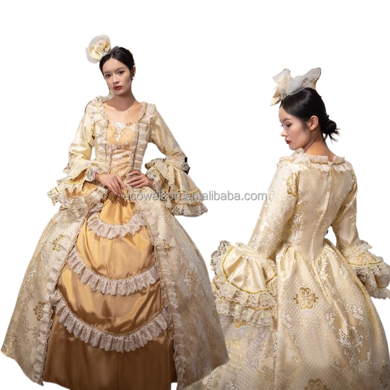 open lace back dress Le Petit Trianon Dress Marie Antoinette Rococo Art White Dress, Rococo Art, Renaissance, Fairy , Chateau , Castle, France , Parisian Style, Day Dress