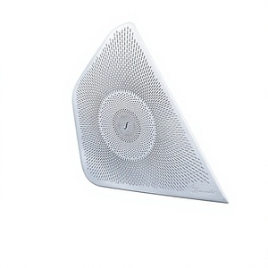 สำหรับเมอร์เซเดส เบนซ์ GLK350 300 260 200 ตกแต่งภายใน GLK ฝาครอบลำโพงประตูสแตนเลส - Product Image 3