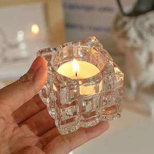 Nuevas Bases <span class=keywords><strong>de</strong></span> Exhibición <span class=keywords><strong>de</strong></span> Cristal Transparente Cuadradas para Esferas, Soporte para Esferas - Product Image 3