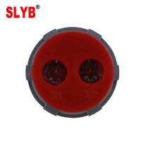 SLYB AD16-22DS Tipe 22mm Tampilan Digital Super Mini Lampu Indikator Sinyal LED Voltmeter AC 75-500V Akurasi Tinggi AD16-22DSV