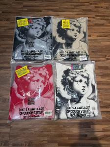 เสื้อฮู้ดดี้ผ้าฝ้ายหนานุ่ม 100% ทรงโอเวอร์ไซส์สำหรับผู้ชาย ลดราคาสุดคุ้ม! "น้ำเชื่อมแก้ไอเยอะมาก" - Product Image 5
