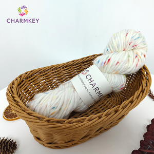 Fil épais en <span class=keywords><strong>laine</strong></span> mérinos superwash mélangée, teinté néon, à reflets, pour tricot à la main, vêtements et couvertures - Product Image 3