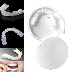 Vente chaude sourire parfait accolades encliquetables facettes dentaires pour l'enseignement et accolades temporaires couvrent les dents imparfaites - Product Image 1