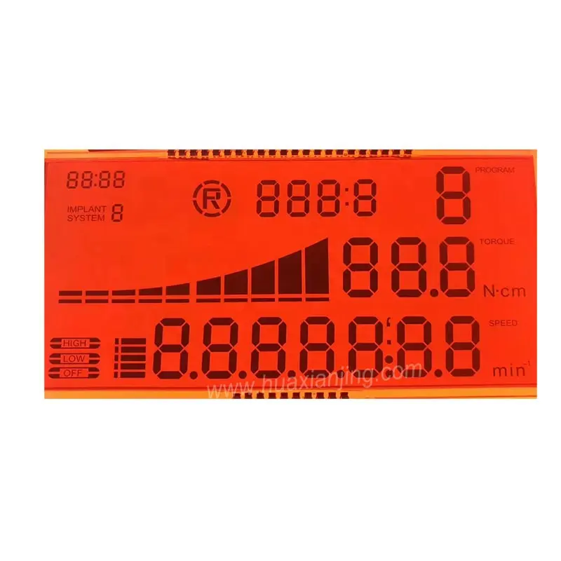 Kustom LCD 7 Segmen Layar LCD Display Modul