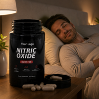 Capsules de renforcement de l'oxyde nitrique à marque privée OEM avec L-Citrulline pour booster l'énergie, soutien naturel pour adultes