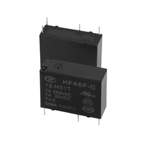 Relais de puissance HF46F 12V 16A, composant électronique industriel pour carte de circuit imprimé
