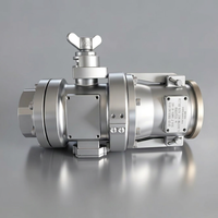 Accouplement rapide pour bras de chargement chimique sécurisé, joint anti-chute auto-scellant pour le transport d'hydrocarbures liquides