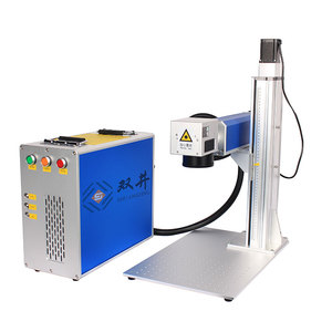 <span class=keywords><strong>Gravure</strong></span> au <span class=keywords><strong>laser</strong></span> à fibre divisée haute vitesse 20W, machine Raycus 50W, <span class=keywords><strong>code</strong></span> <span class=keywords><strong>QR</strong></span> - Product Image 2