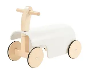 0-36 mesi Toddler Ride on Mover Baby Foot Push Walker Balance giocattolo per bici in legno per bambini