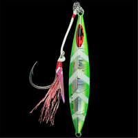 Leurres de pêche MAS Slow Pitch 60g-180g pour eau salée, lac, rivière, jigging vertical, coulée rapide, en PVC et plomb