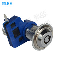 Serrure à clé ronde Blee 27mm6085, support Micro Motion, armoire de jeu d'arcade, antivol