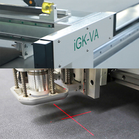 Machine de découpe numérique CNC à double tête pour carton, papier couché, vinyle et papier autocollant