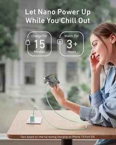 Anker Nano 20W Power 3.0 Compact Fast USB C สำหรับ 15 A2633 20W นาโนสำหรับ A2633 A2633 - Product Image 6