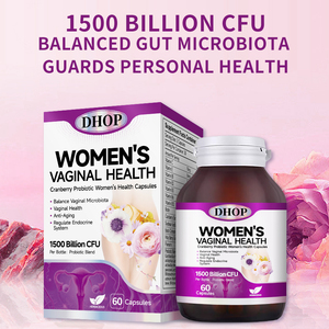DHOP 60 <strong>Vegan</strong> Capsules <strong>Probiotics</strong> for Vaginal Health <strong>Probiotics</strong> for Women pH Balance Add Vitamin Capsules Probiotic - Product Image 2