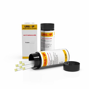 Bandelettes réactives Urs-1P, 100 bandelettes, test urinaire de protéines pour usage médical, certifié CE - Product Image 4