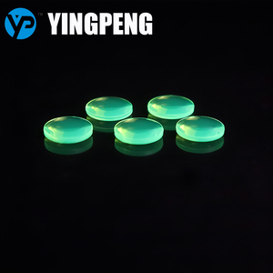 사용자 정의 색상 10mm 형광 녹색 무한대 이중 볼록 LED 렌즈 - Product Image 3