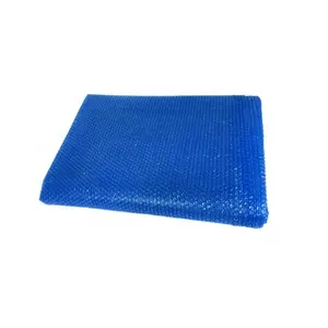 Blue solar blanket cover for covers swimming pools and Above-Ground Round Swimming inflatable pool covers