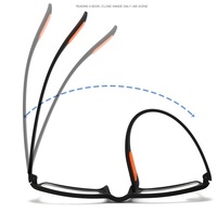 Tr90 lunettes de lecture bleu vente en gros usine pas cher Promotion confortable classique PC Transparent rétro noir lunettes de lecture