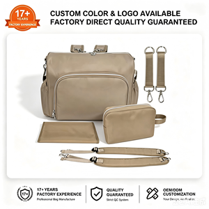 Alta qualità Organizer per bambini zaino per pannolini in Nylon mummia fodera in cotone poliestere per maternità in fabbrica su misura alla <span class=keywords><strong>moda</strong></span> - Product Image 1
