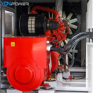 Produk baru antihujan pemasok daya utama isogas terkait 350KW Set Generator Biogas dengan mesin Cummins