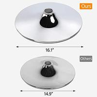 Tabourets de bar pivotants à hauteur réglable, modernes, en cuir PU, avec accoudoirs, base métallique, chaises hautes de comptoir/îlot avec dossier pour salle à manger et salle de sport