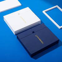 Custom Logo Gift Packaging by Lionwrapack - Eco-Friendly Recyclable Large Textured Art Paper Clothing Boxes
