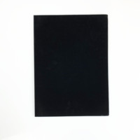 Porte-documents en velours noir de qualité supérieure, format A3/A4/A5, avec logo personnalisé, durable, pour présentations et certificats