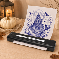 Xprinter K82 2026, Nuevo Modelo, Máquina de Transferencia Térmica para Plantillas de Tatuajes, Libre de Mantenimiento, Batería de Larga Duración para Estudios de Tatuajes