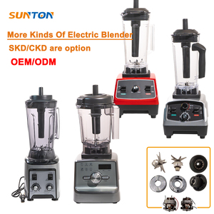 Mezclador de batidos de alta velocidad para uso doméstico SUNTON, máquina licuadora de frutas comercial 2 en 1 para romper verduras con hielo - Product Image 5