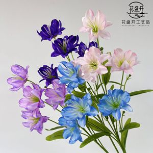 Artificial <b>Flowers</b> <b>Single</b> Branch Silk <b>Flower</b> High Simulation Wedding Decor Home Bouquet Photo Props - Product Image 2