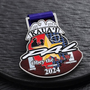 Medallas de Metal Personalizadas con Logotipo en 3D de Aleación de Zinc Esmaltadas para Maratones, Carreras <span class=keywords><strong>o</strong></span> Competiciones - Product Image 4