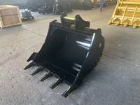 Bêche de terrassement standard RSBM pour excavatrice JCB avec accessoire de coupe latérale à 5 dents