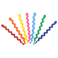 Ballons à visser gonflables multicolores en latex à l'hélium, personnalisés pour Noël, vente en gros directe usine