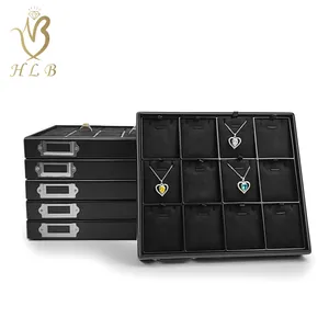 Khay đựng trang sức da cao cấp dành cho nhà bán buôn trang sức, hộp đựng trang sức sang trọng, khay trưng bày nhẫn - Product Image 5