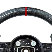 Volant en fibre de carbone forgé compatible avec Mercedes Benz Amg a E S C Class C36 G63 C43 W202 W203 W204 W205 W206 W207