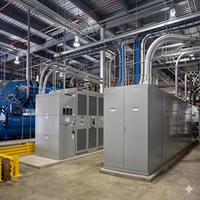 Transformateur triphasé à bobinage ouvert de type sec APEX SGBH15 75-2500 kVA, noyau amorphe, 2,4-13,8 kV vers 380-480 V, 50/60 Hz