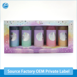 OEM 100ml Gel Douche pour Baignoire Coffret Cadeau Personnalisé Autosoin avec Bulle Rafraîchissante et Hydratante Marque Privée au Vietnam - Product Image 2