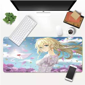 แผ่นรองเมาส์ขนาดใหญ่สำหรับเด็กผู้หญิง,แผ่นรองเมาส์เกมเมอร์ขนาดใหญ่แผ่นรองเมาส์สำหรับเล่นเกมขนาดใหญ่สีม่วงแฟชั่น - Product Image 5