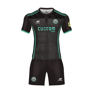 Football training jerseys design your own Cool football uniforms sublimation youth football jerseys - Product Image 1