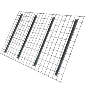 Le rayonnage à palettes d'entrepôt prend en charge les panneaux de terrasse en treillis métallique d'acier galvanisé soudé par canal en <span class=keywords><strong>U</strong></span> - Product Image 3
