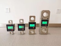 Dynamomètre numérique de haute précision 20 tonnes, cellule de pesage de qualité industrielle avec fonction de maintien de la valeur maximale et alerte de surcharge