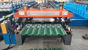 Machine de fabrication de feuilles de fer, tuiles de toit trapézoïdales du mexique, mkina para lamina <span class=keywords><strong>r101</strong></span> - Product Image 3