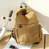 Sac à dos en PU pour ordinateur portable avec fermeture éclair, léger, grande capacité, pour étudiants (hommes et femmes), idéal pour les loisirs en extérieur