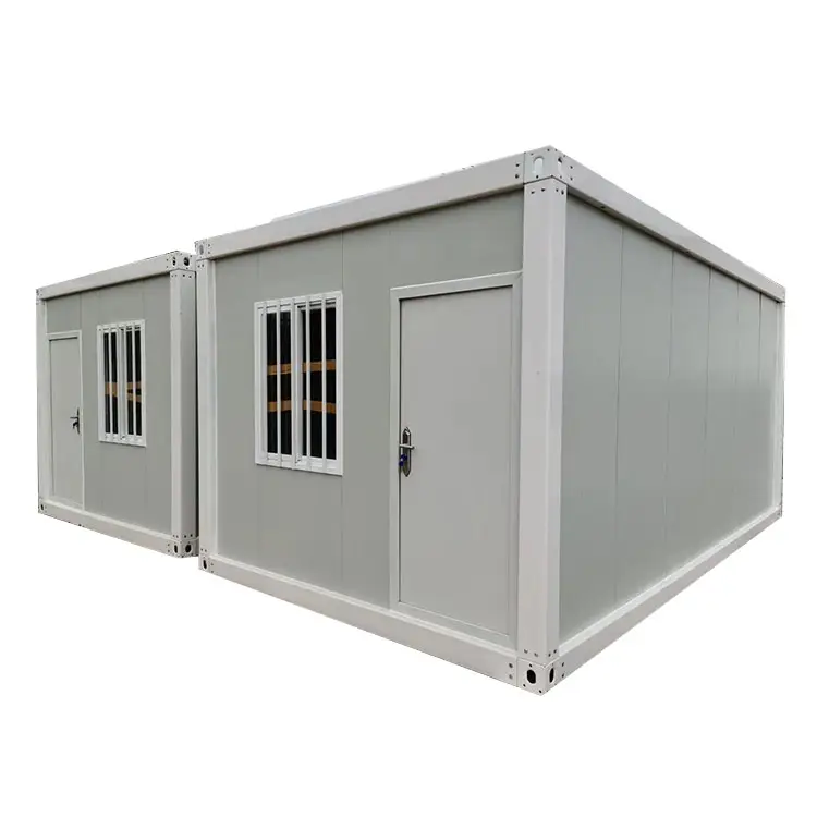 Contenedor de vivienda modular prefabricado de 20 pies, Unidad de casa en contenedor, superventas